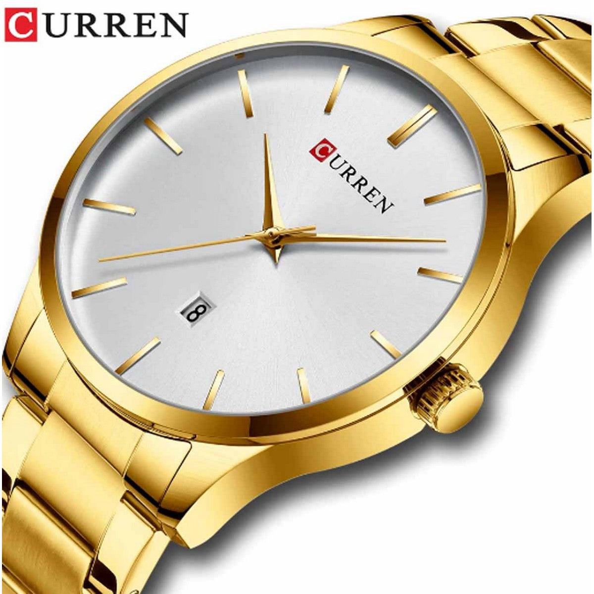 CURREN 8357 Men's Stainless Steel Watch