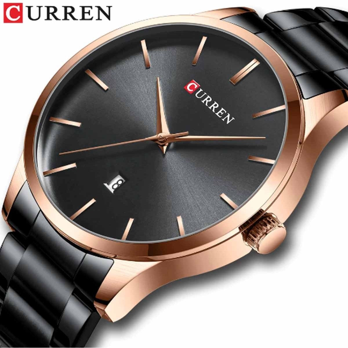 CURREN 8357 Men's Stainless Steel Watch