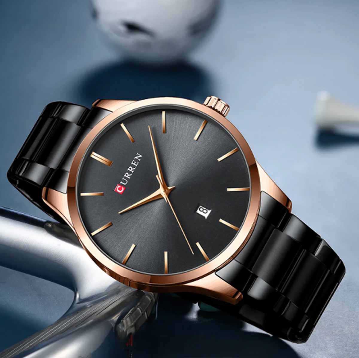 CURREN 8357 Men's Stainless Steel Watch