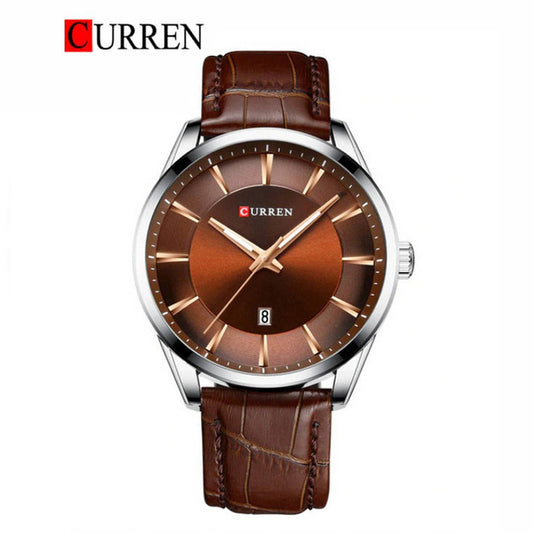 CURREN 8365 Men's Leather Straps Watch