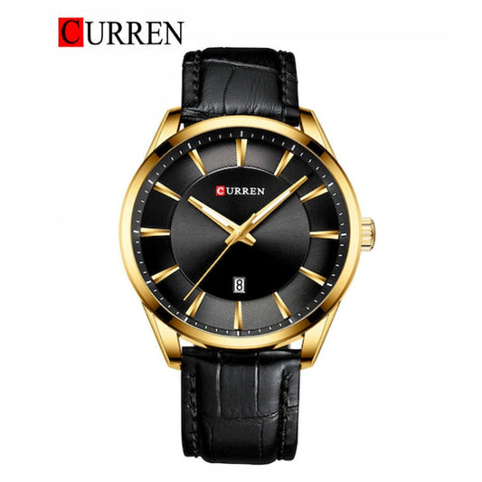 CURREN 8365 Men's Leather Straps Watch