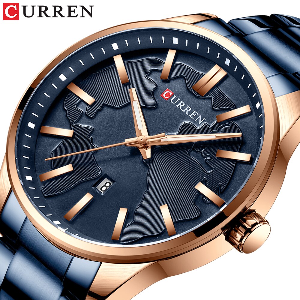 CURREN 8336 Men's Stainless Steel Watch