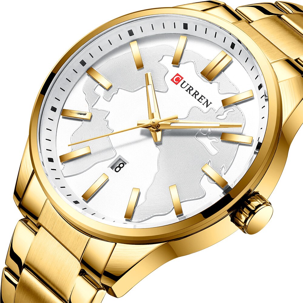 CURREN 8336 Men's Stainless Steel Watch