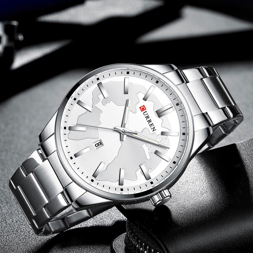 CURREN 8336 Men's Stainless Steel Watch