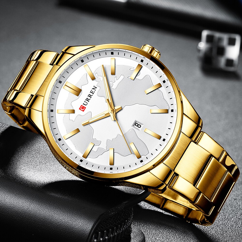 CURREN 8336 Men's Stainless Steel Watch