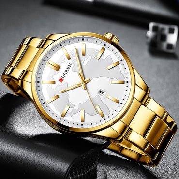 CURREN 8336 Men's Stainless Steel Watch