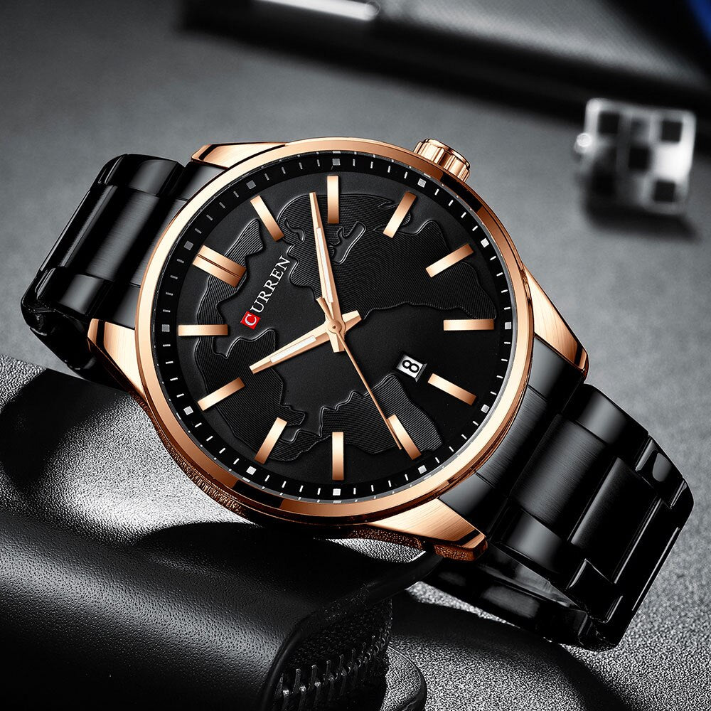 CURREN 8336 Men's Stainless Steel Watch