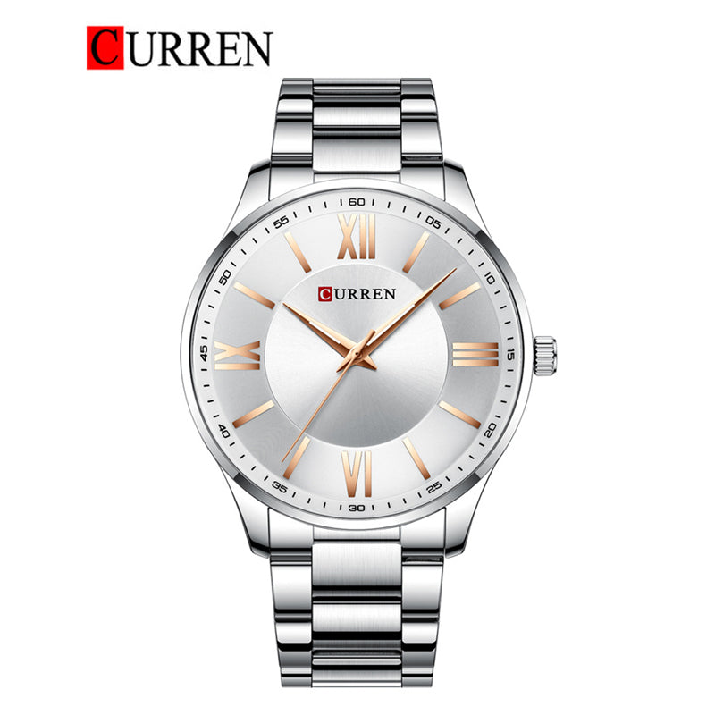 CURREN 8383 Men's Stainless Steel Watch