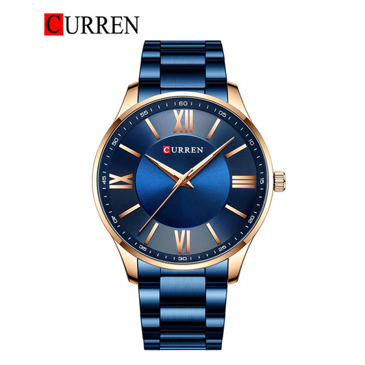 CURREN 8383 Men's Stainless Steel Watch