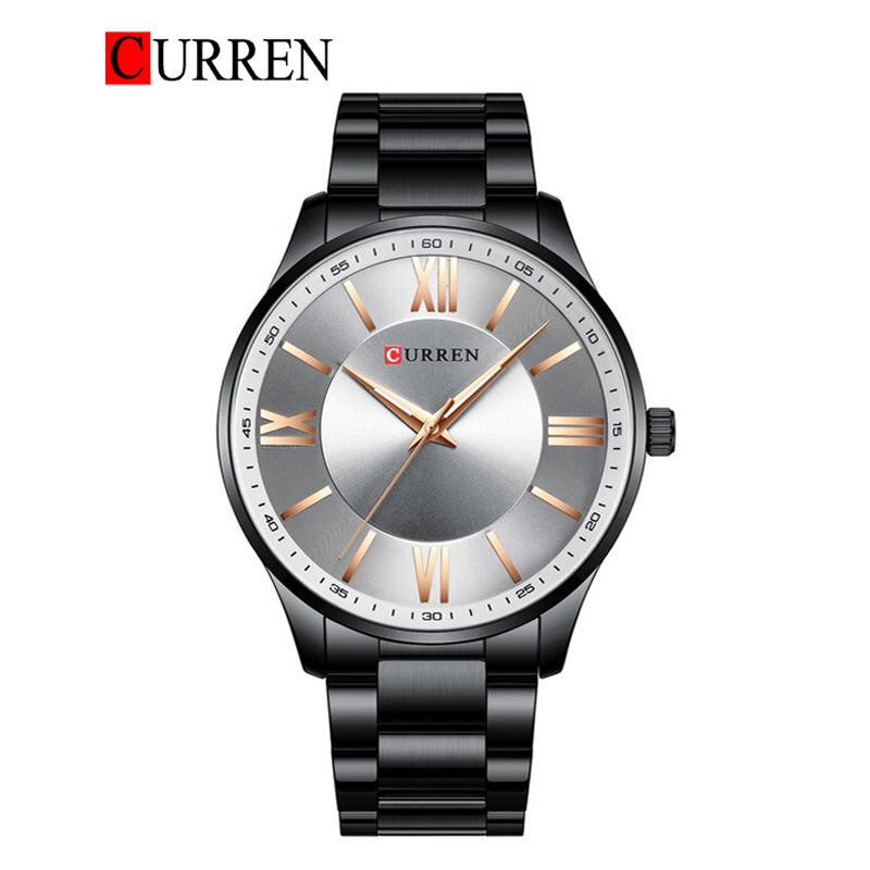 CURREN 8383 Men's Stainless Steel Watch