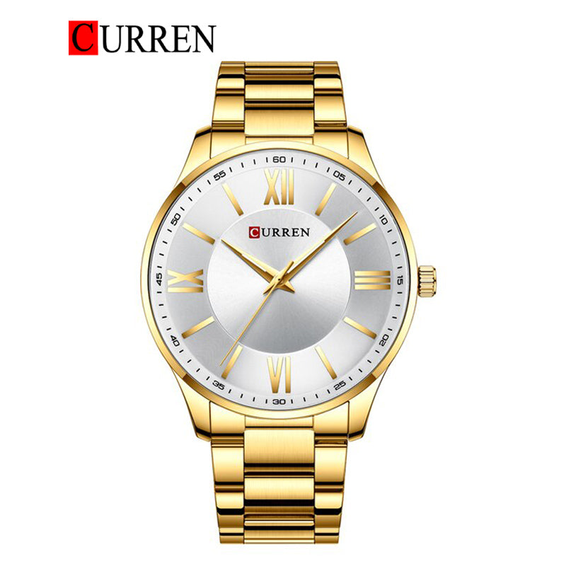 CURREN 8383 Men's Stainless Steel Watch