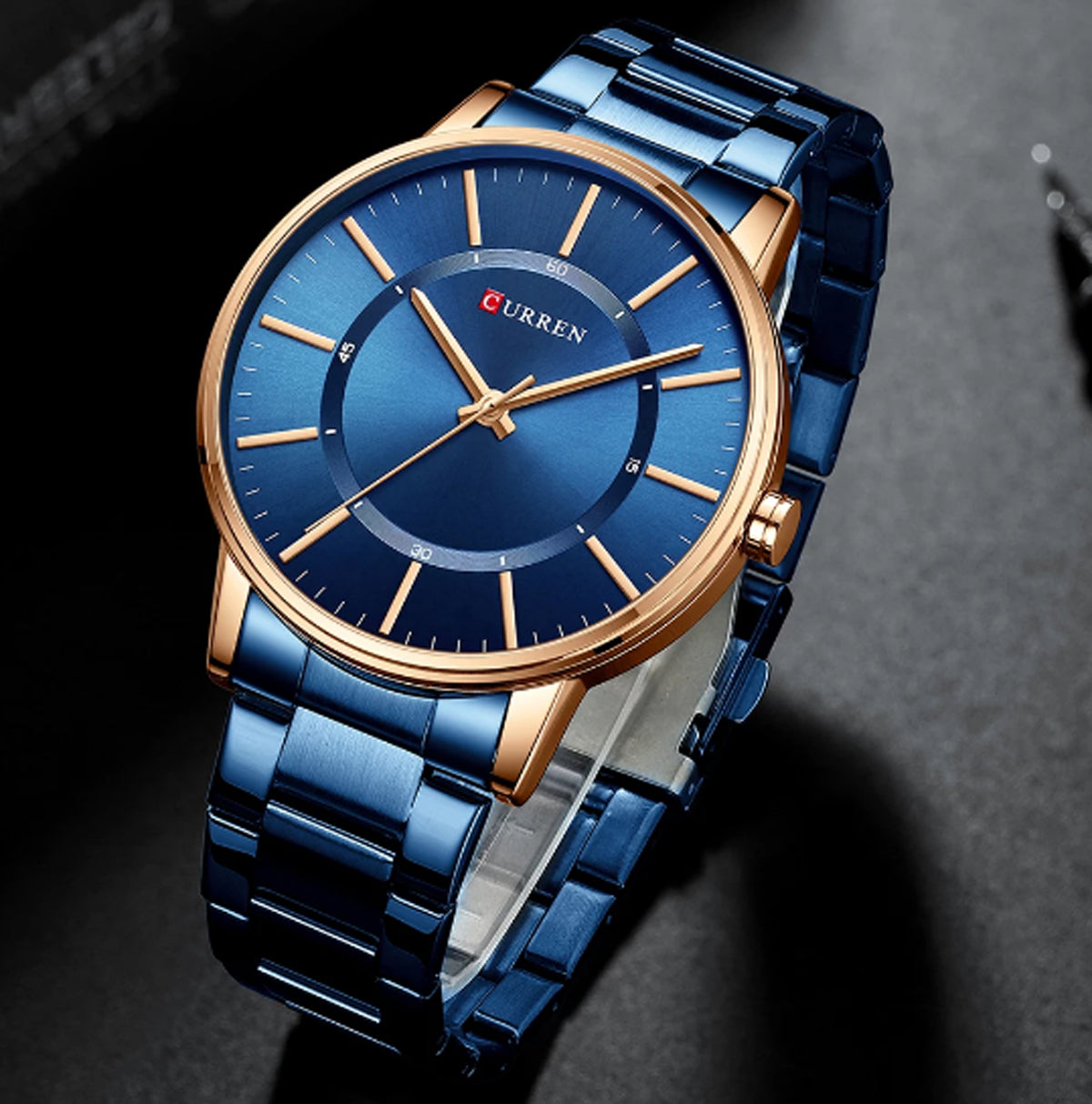 CURREN 8385 Men's Strainless Steel Watch