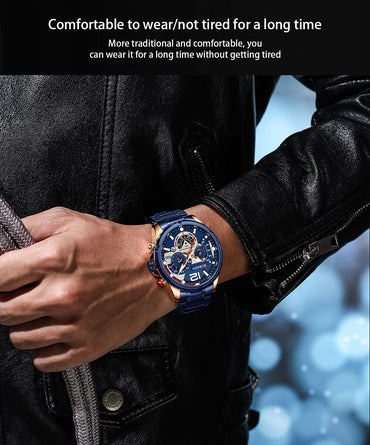 CURREN 8395 Men's Stainless Steel Watch