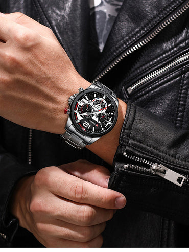 CURREN 8395 Men's Stainless Steel Watch