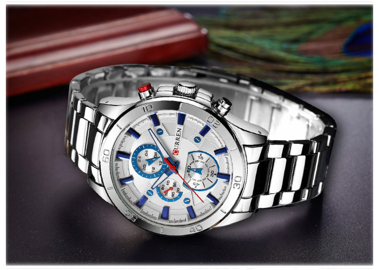 CURREN 8275 Men's Stainless Steel Watch