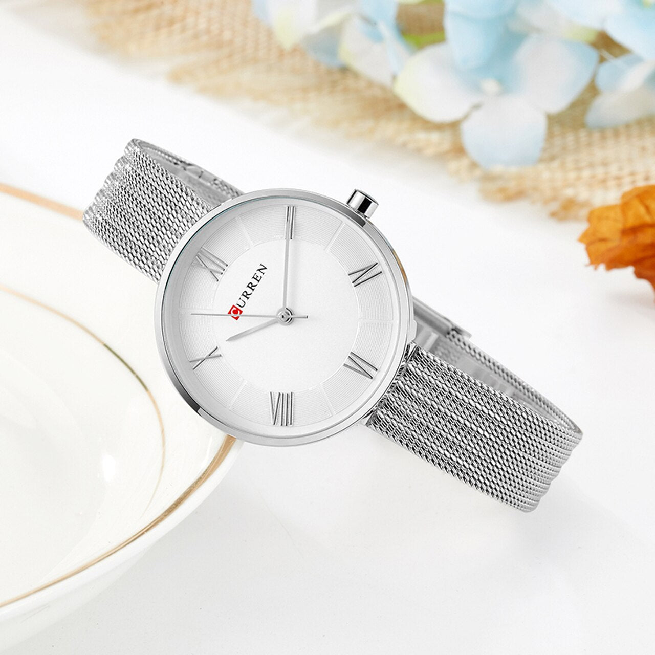 CURREN 9020 Women's Stainless Steel Watch