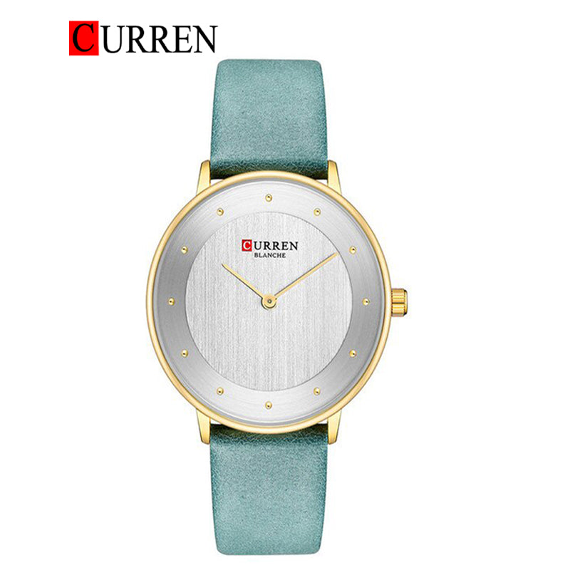 CURREN 9033 Women's Leather Straps Watch