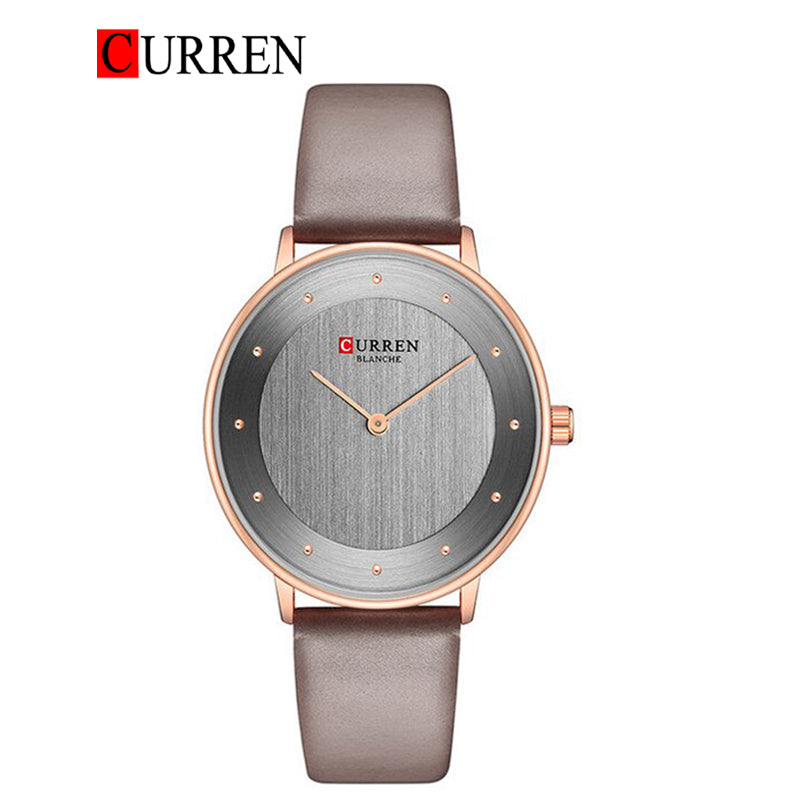 CURREN 9033 Women's Leather Straps Watch