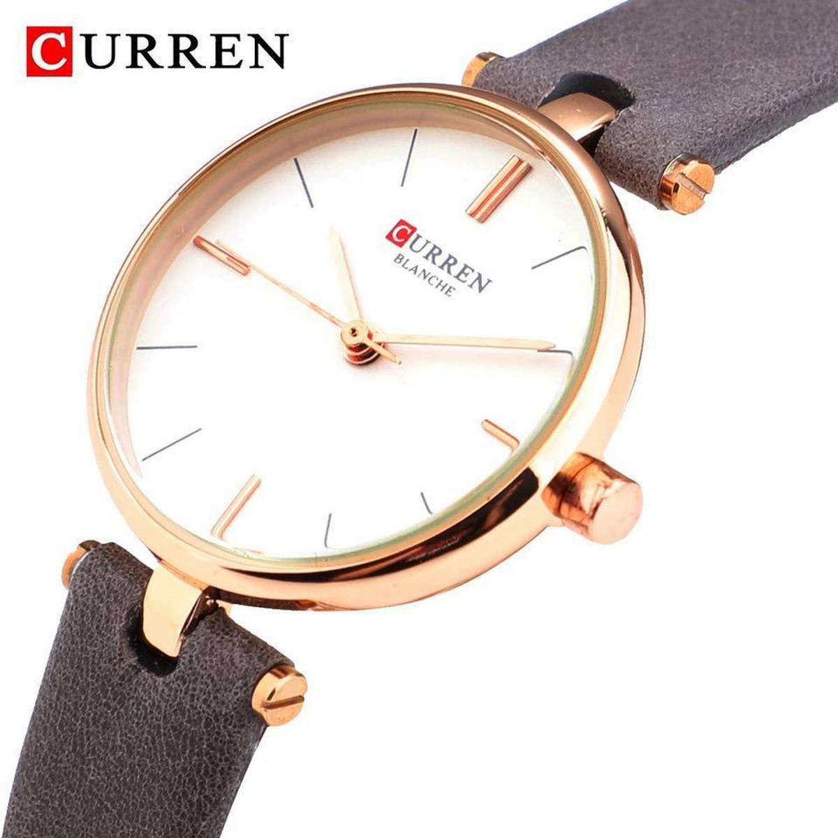 CURREN 9038 Women's Leather Straps Watch