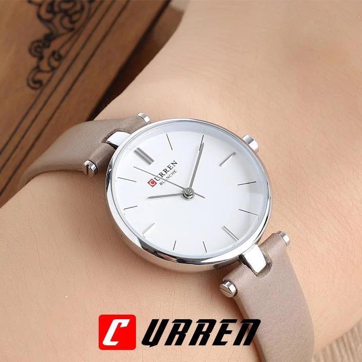 CURREN 9038 Women's Leather Straps Watch