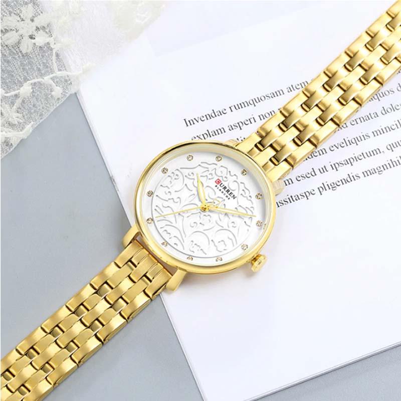 CURREN 9046 Women's Stainless Steel Watch