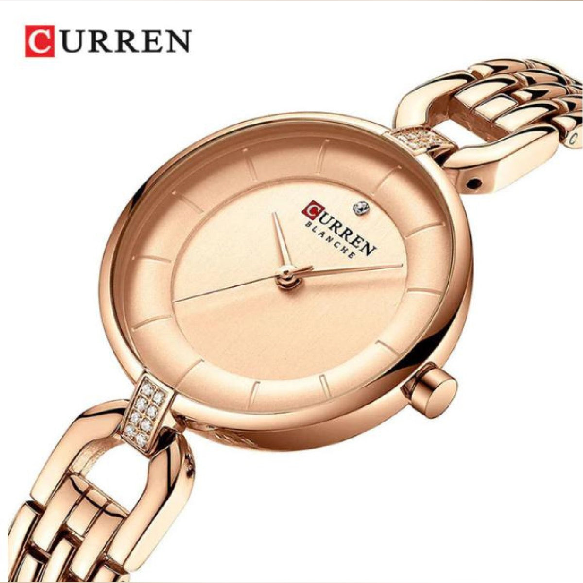 CURREN 9052 Women's Strainless Steel Watch
