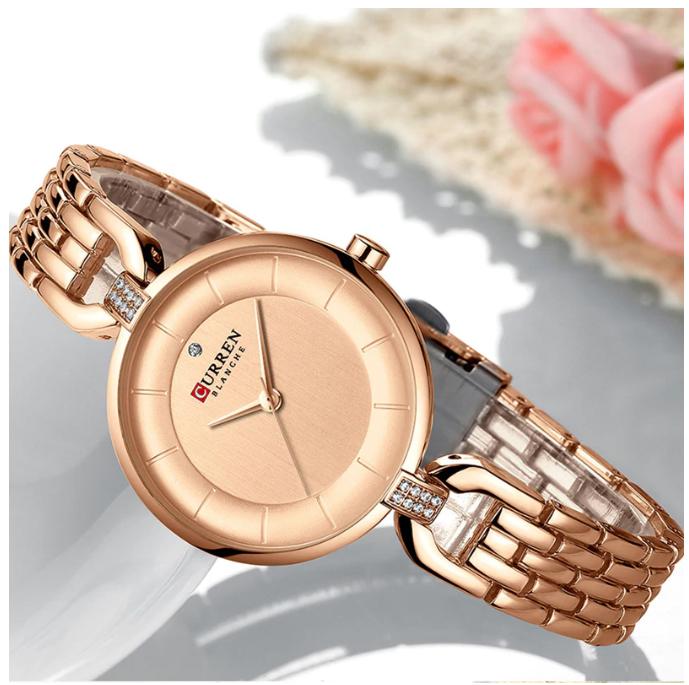 CURREN 9052 Women's Strainless Steel Watch