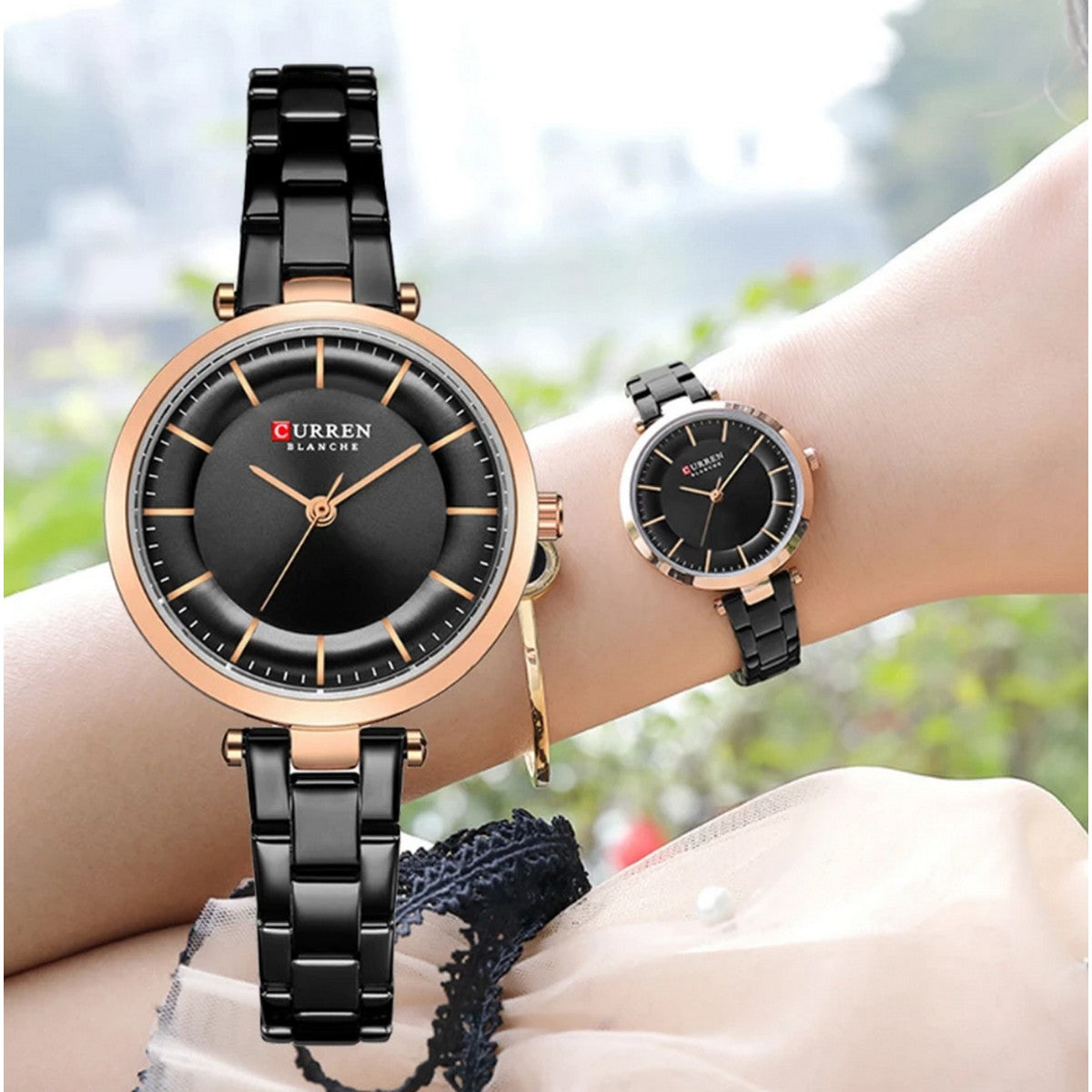 CURREN 9054 Women's Srainless Steel Watch