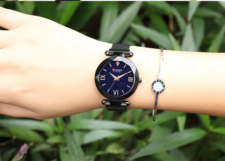 CURREN 9063 Women's Strainless Steel Watch