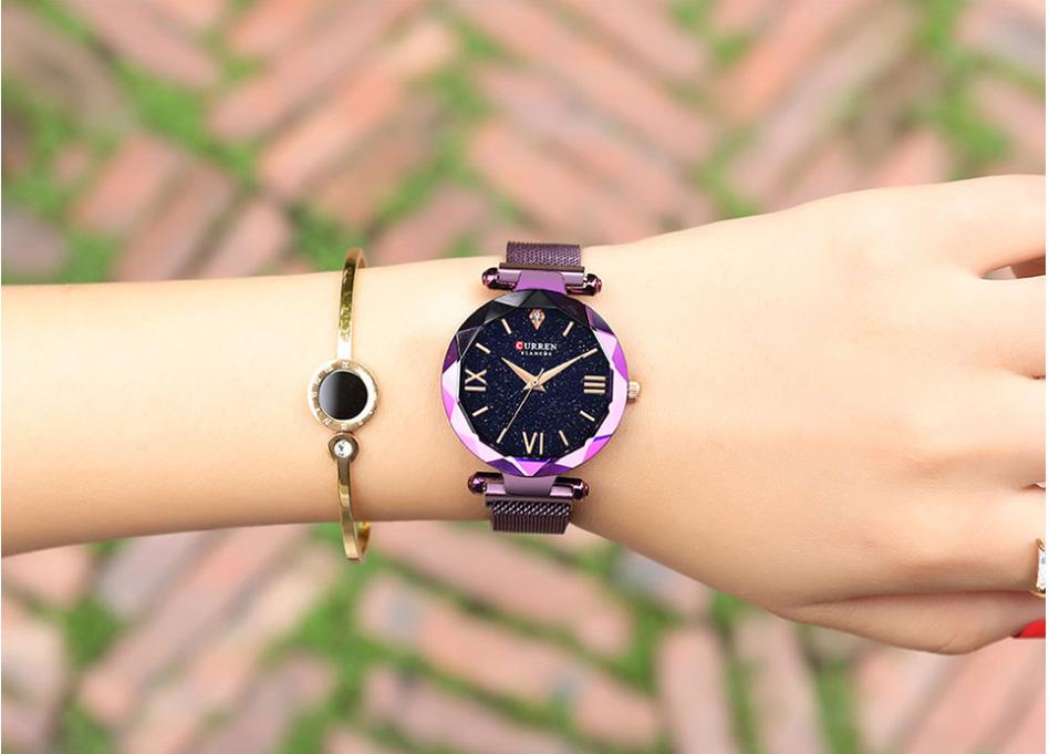 CURREN 9063 Women's Strainless Steel Watch
