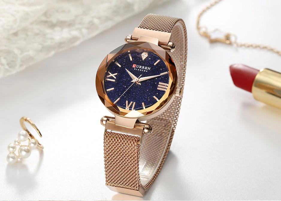 CURREN 9063 Women's Strainless Steel Watch