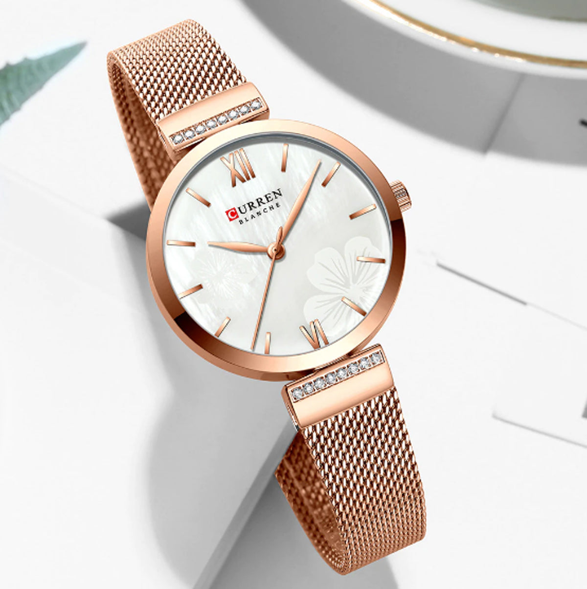 CURREN 9067 Women's Strainless Steel Watch