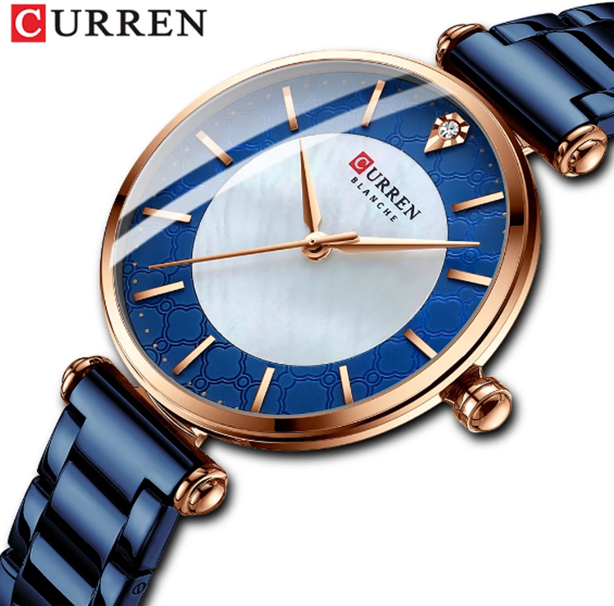 CURREN 9072 Women's Strainless Steel Watch