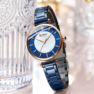 CURREN 9072 Women's Strainless Steel Watch