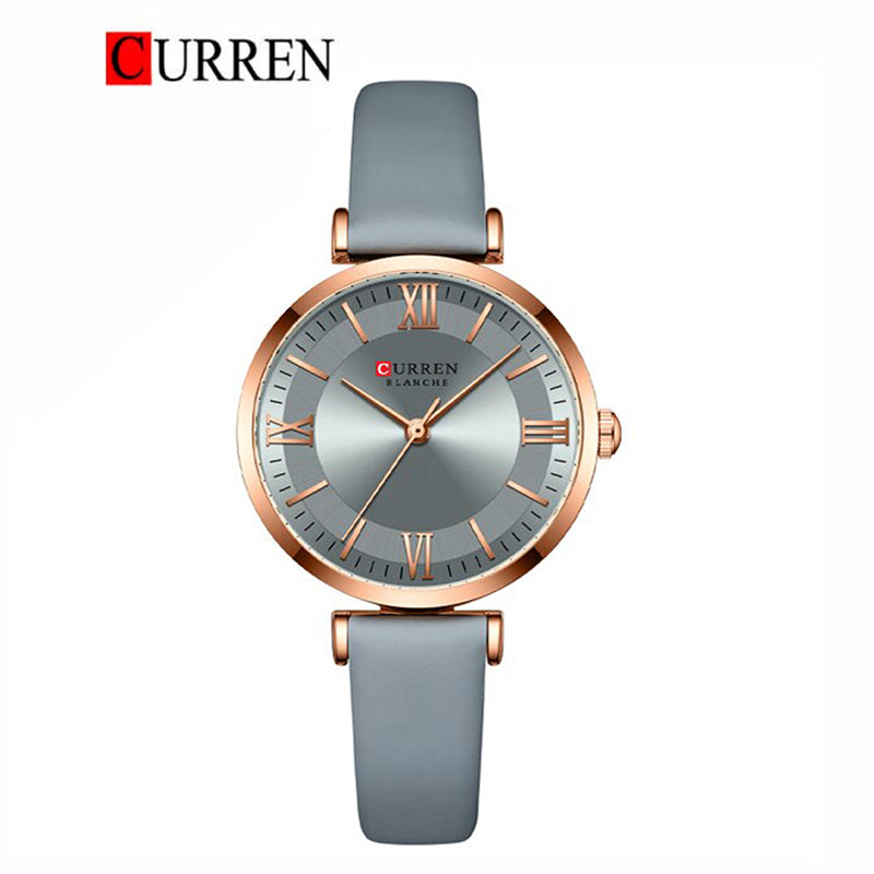 CURREN 9079 Women's Leather Straps Watch
