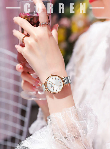 CURREN 9081 Women's Stainless Steel Watch