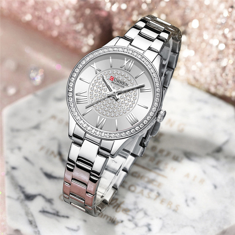 CURREN 9084 Women's Stainless Steel Watch