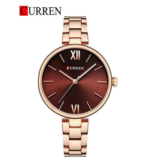 CURREN 9017 Women's Stainless Steel Watch