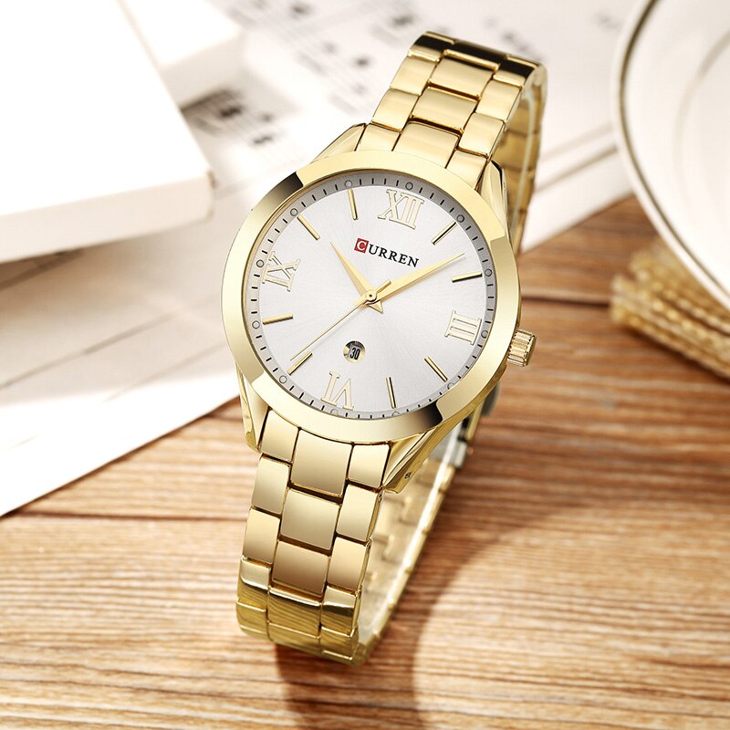 CURREN 9007 Women's Srainless Steel Watch