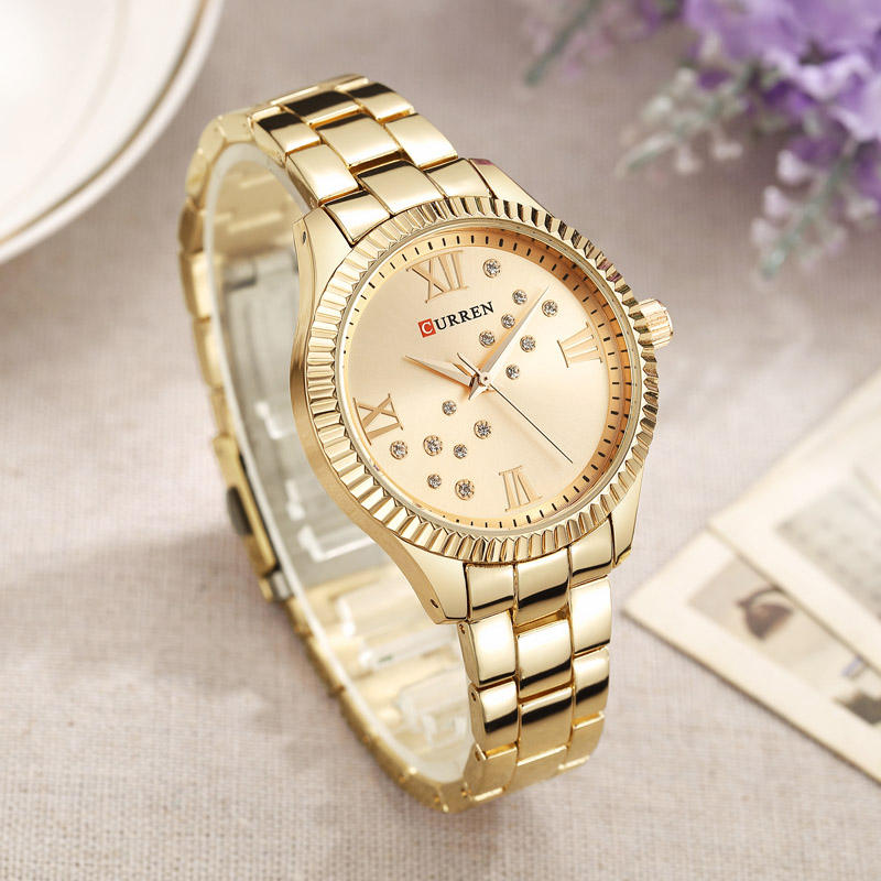 CURREN 9009 Women's Strainless Steel Watch