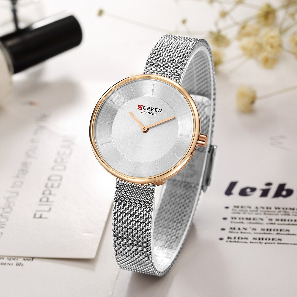CURREN 9030 Women's Stainless Steel Watch