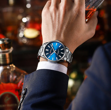 CURREN 9090 Men's Stainless Steel Watch