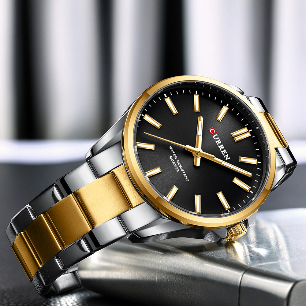 CURREN 9090 Men's Stainless Steel Watch