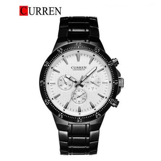 CURREN 8063 Men's Stainless Steel Watch