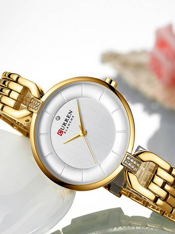 CURREN 9052 Women's Strainless Steel Watch