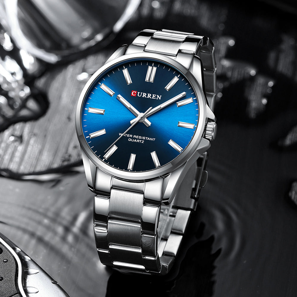 CURREN 9090 Men's Stainless Steel Watch