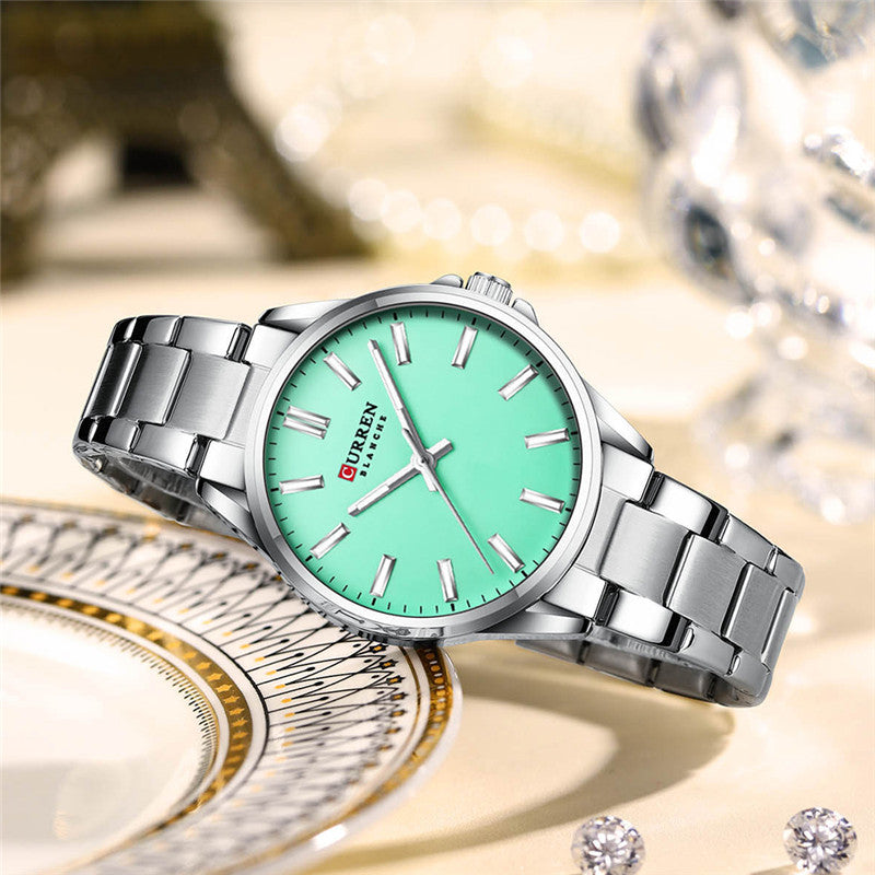 CURREN 9090 Women's Stainless Steel Watch
