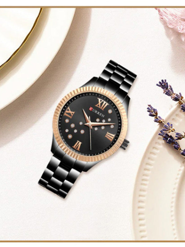 CURREN 9009 Women's Strainless Steel Watch