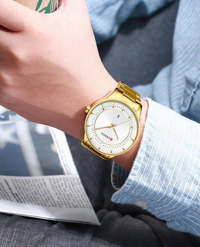 CURREN 8347 Men's Stainless Steel Watch
