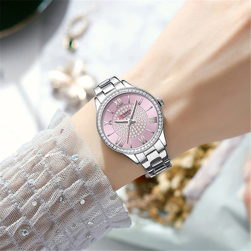 CURREN 9084 Women's Stainless Steel Watch